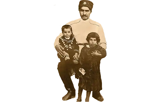 محمدرضاشاه در کودکی