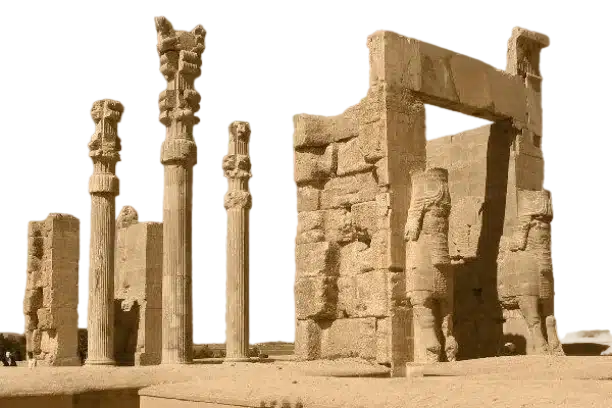 تخت جمشید زمان رضاشاه