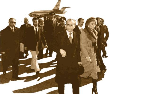 رفتن شاه از ایران