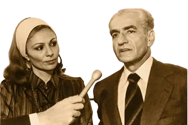 مصاحبه شاه در آمریکا