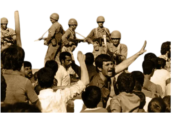 سرکوب مردم توسط پهلوی